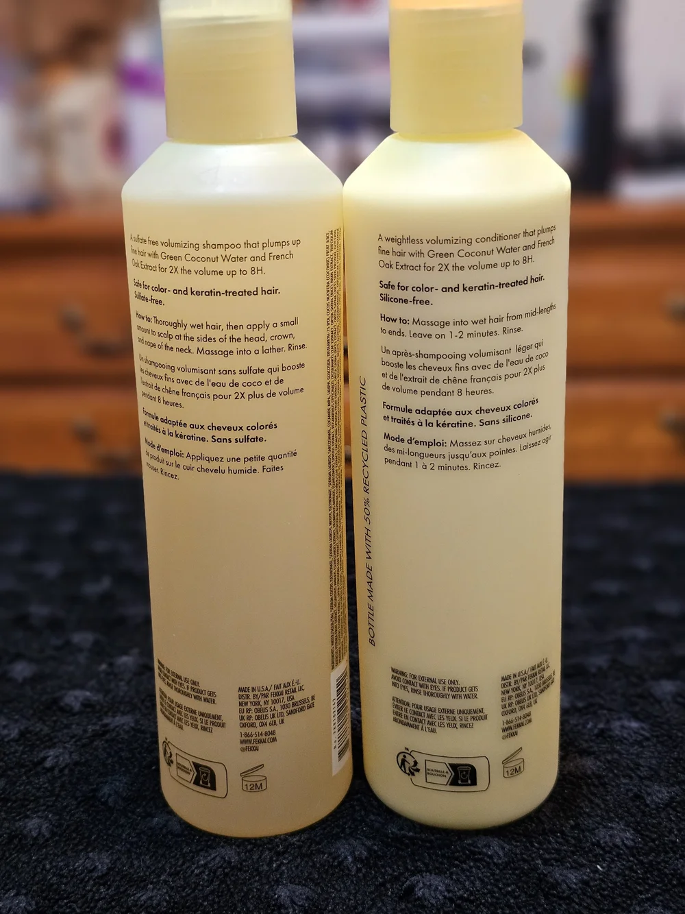 Fekkai Full Blown Volume Shampoo - Yellow Bottle
